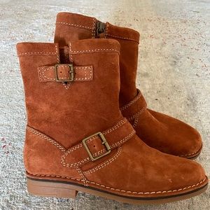 Hush Puppies suede boots, Women’s 7, Sienna